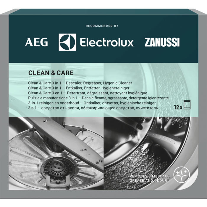 Clean & Care Afkalkning 12-pak