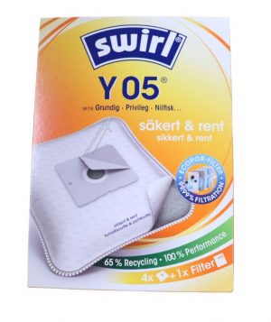 Swirl Y05 Støvsugerposer