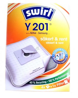 Swirl Y201 Støvsugerposer