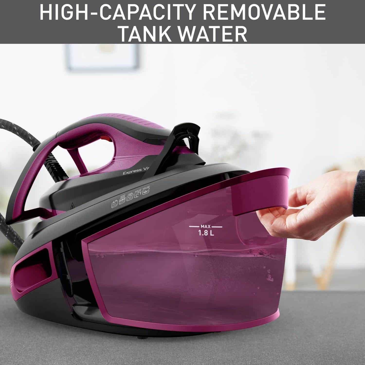 Tefal Damper Express Vision SV8152E0 - Billede 10