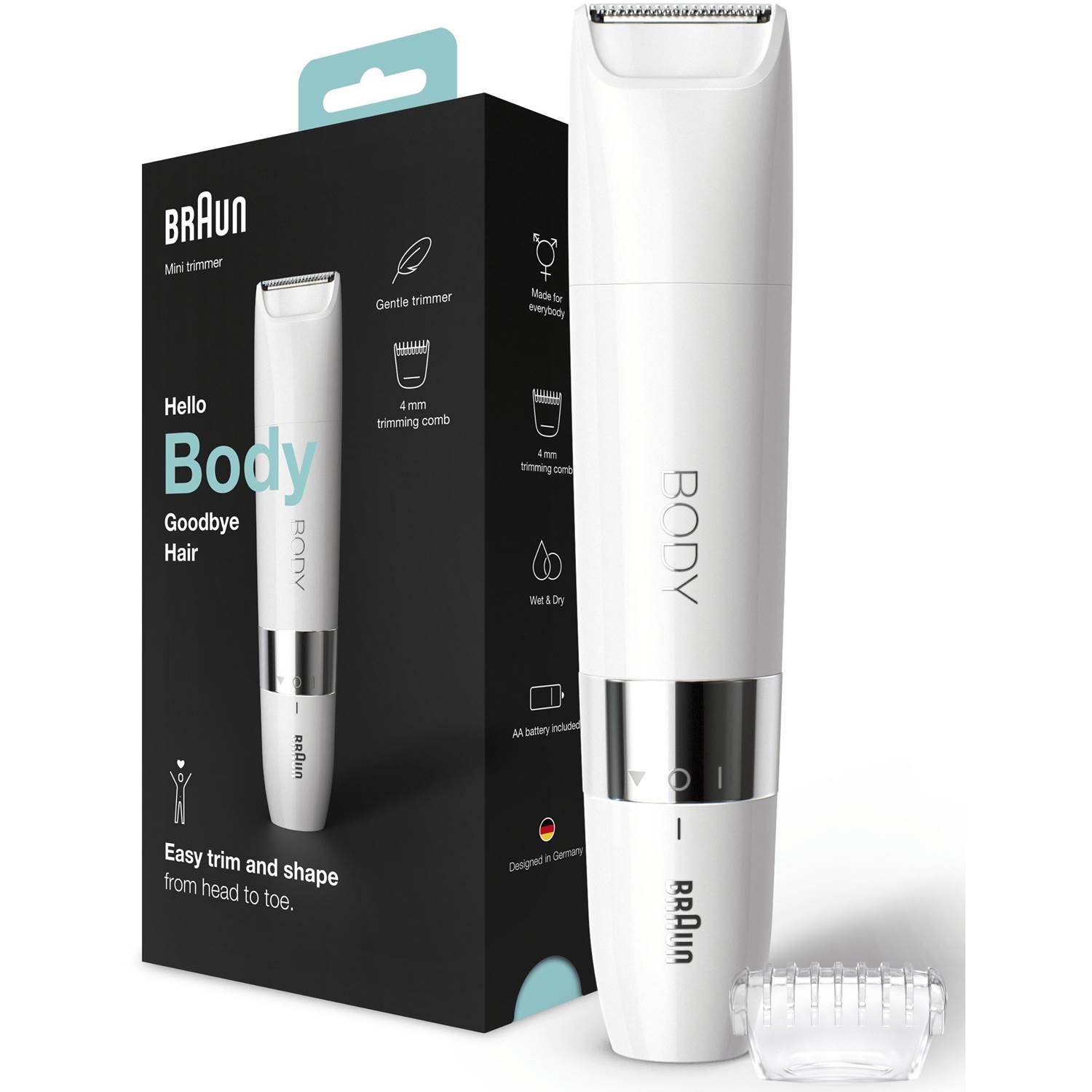 Braun Hårfjerning Body Trimmer BS1000 - Billede 6