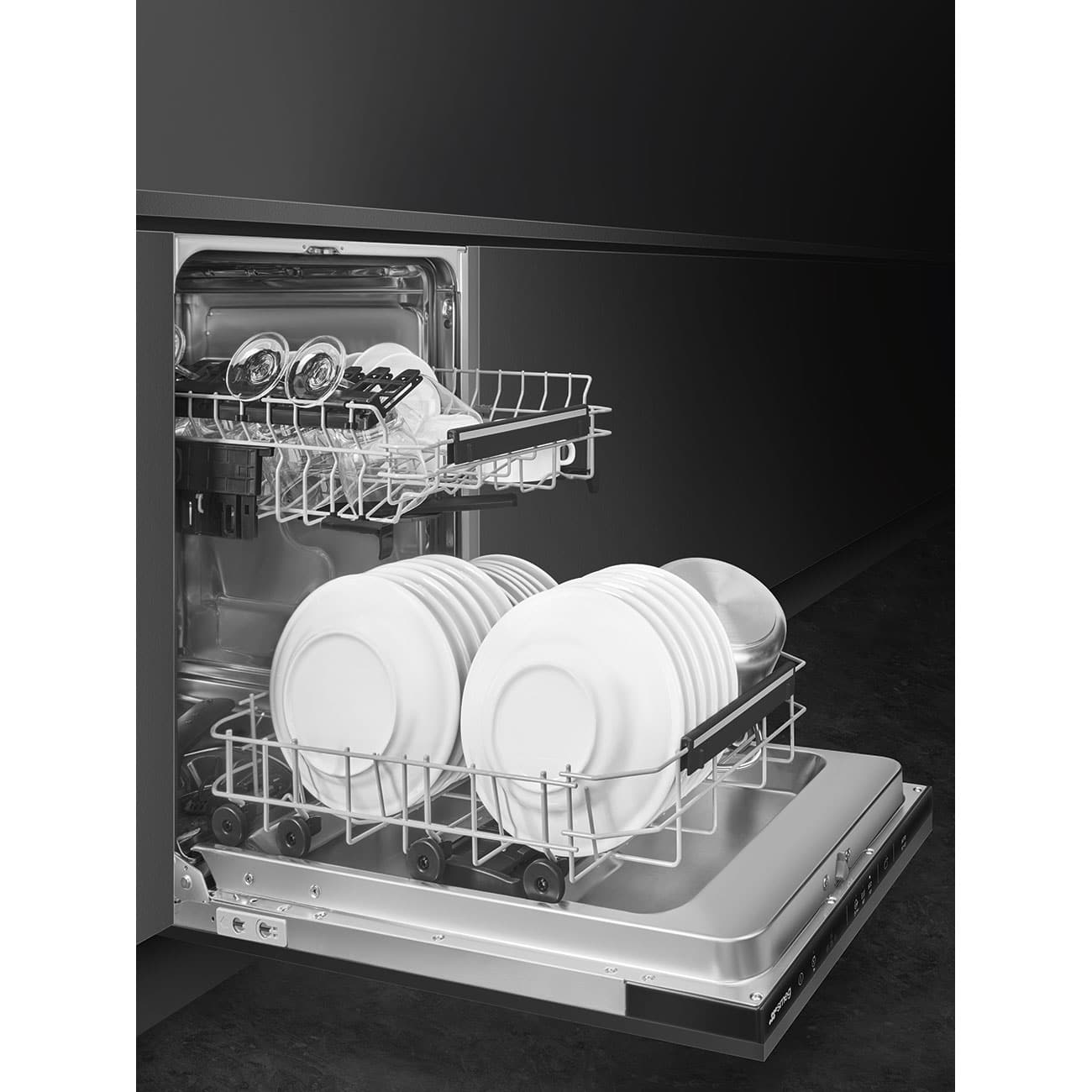 SMEG Integrerbar opvaskemaskine ST4522DIN - Billede 3